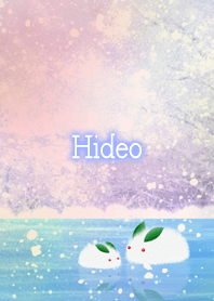 Hideo Snow rabbit on ice
