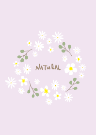 white flowers and olive wreath9