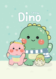 Dino Cute : Snow Lover