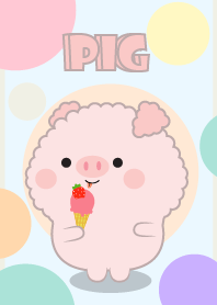 ธีม หมู หมู ฟูฟู น่ารัก