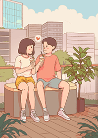 cute couple: the sweetest thing