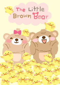 The Little Brown Bear and cute duck.