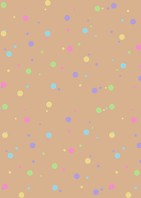 Simple dot_Beige 02