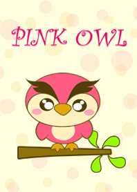 Pink owl