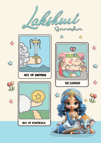 พระแม่ลักษมี&พระพิฆเนศ ไพ่ทาไรต์ (ศุกร์)