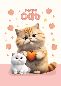 แมวน่ารัก พีช!