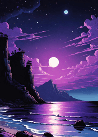 Starry sky by the sea b5e08f