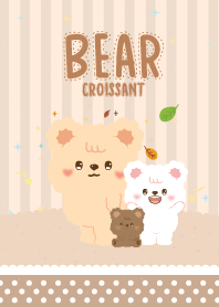 Croissant Bear Sweet Lover