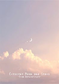 Crescent Moon and Stars #22