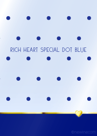 RICH HEART SPECIAL DOT BLUE