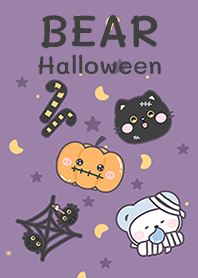 Bear on  Halloween!
