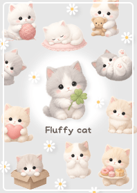 Fluffy, comforting kittens