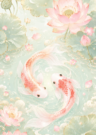 Lucky Lotus Koi 008!