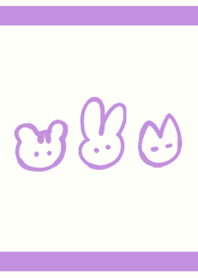 purple cute land