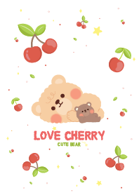 Teddy Bear Love Cherry Sweet