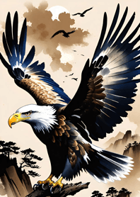 Eagle Spreading Wings 815bF1