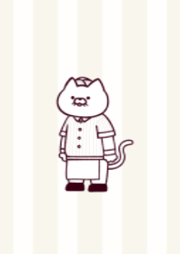 Waiter cat.(dusty colors11)