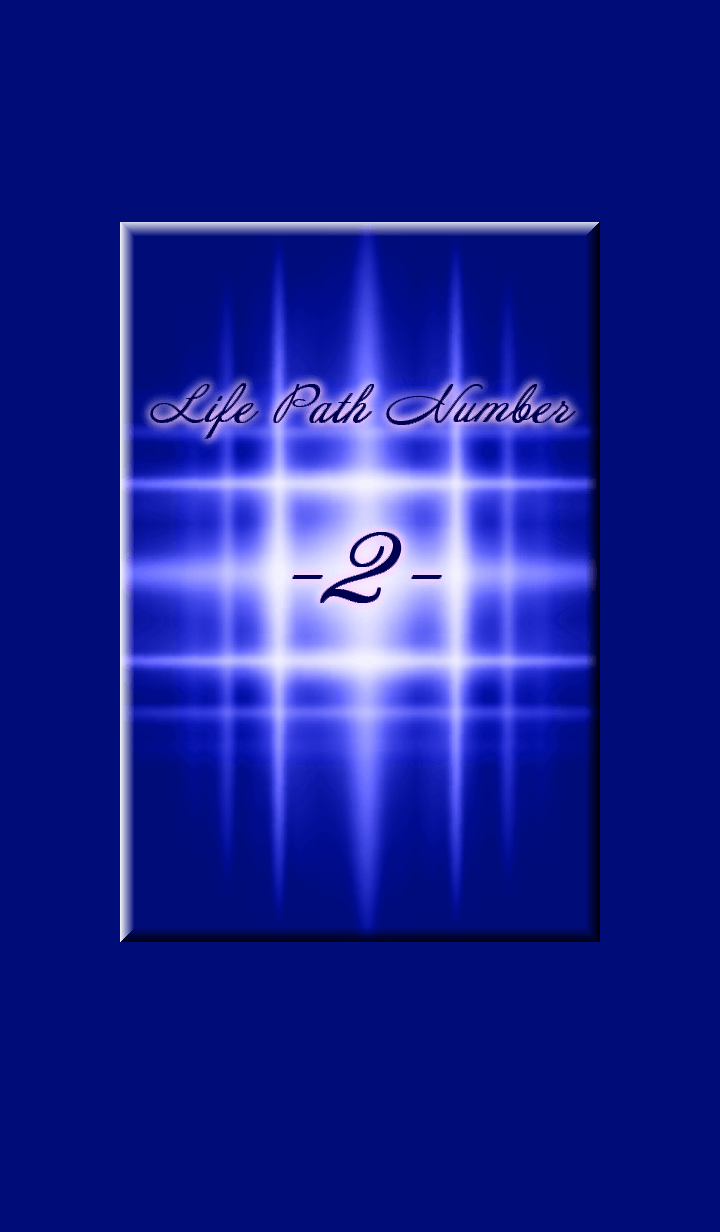 Life Path Numbers -2-Blue