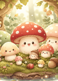 Tiny Mushroom Forest