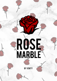 Roses - White Marble -