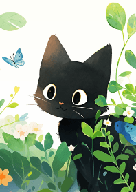 Black Cat Afternoon