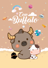 Buffalo&Cow The Beach Light Brown