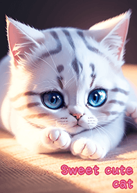 Cute and lovely cat theme.