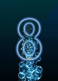 Lucky Eight*8 X Navy