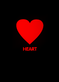 Simple Heart in Black v.2
