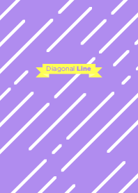 Diagonal Line / Purple