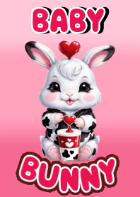 Baby bunny so cute