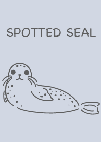 Spotted seal simple gray