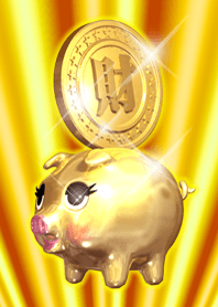 GOLDEN PIG'S PIGGY BANK