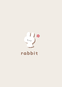 Rabbits5 Flower - Brown