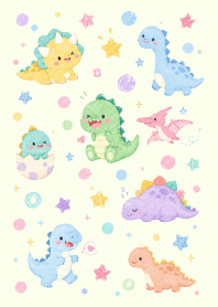 Cute Dinosaur 2 (Pp)