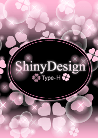 Shiny Design Type-H 幸せクローバー pink1