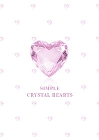 Heart Polka Dots - Crystal - FWH-06