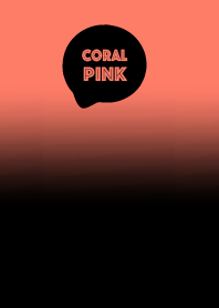Coral Pink & Black Theme