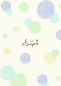 Watercolor round cool taste9 from Japan