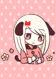puppy dog girl