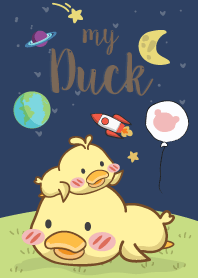 My Duck.(Blue Galaxy Ver.)