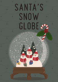 Santa's snow globe + indigo [os]
