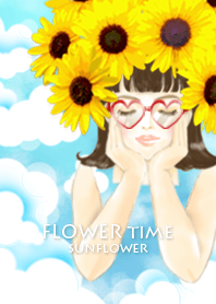 Flower time sunflower
