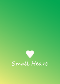 Small Heart *Green Gradation*