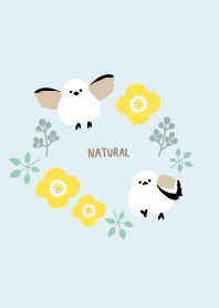 Long-tailed tit wreath27 from Japan