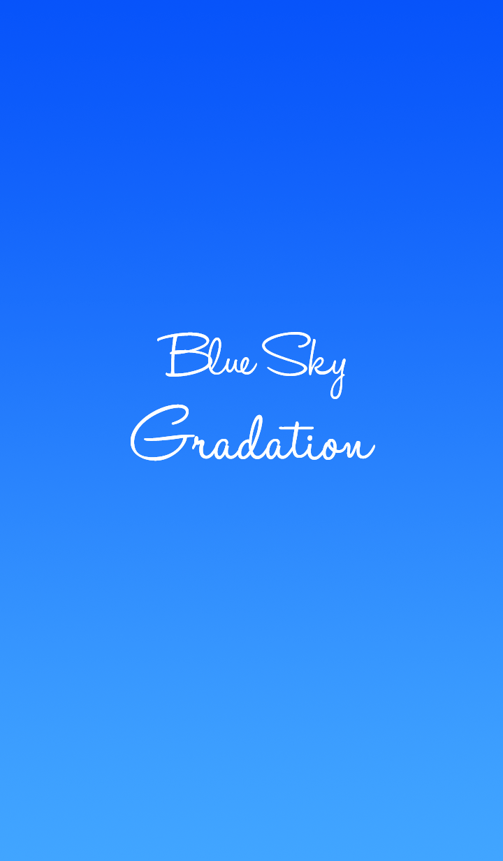 Blue Sky Gradation