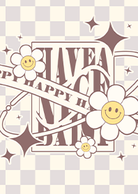 Have a Nice Daisy - Beige 04-02
