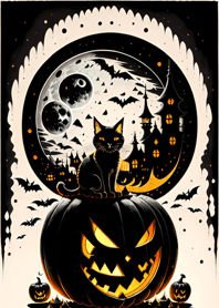 halloween cat B82a9e