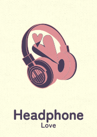 Headphone_love Old rose