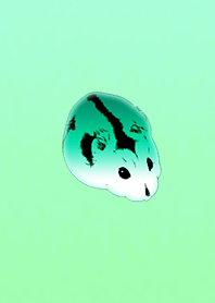 Mamoramine Hamster Blue Hawaii